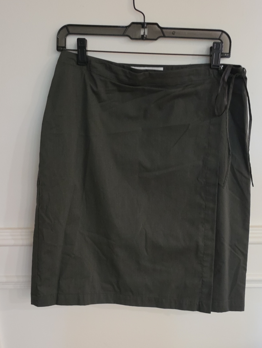 Classic Wrap Skirt - Dark Olive